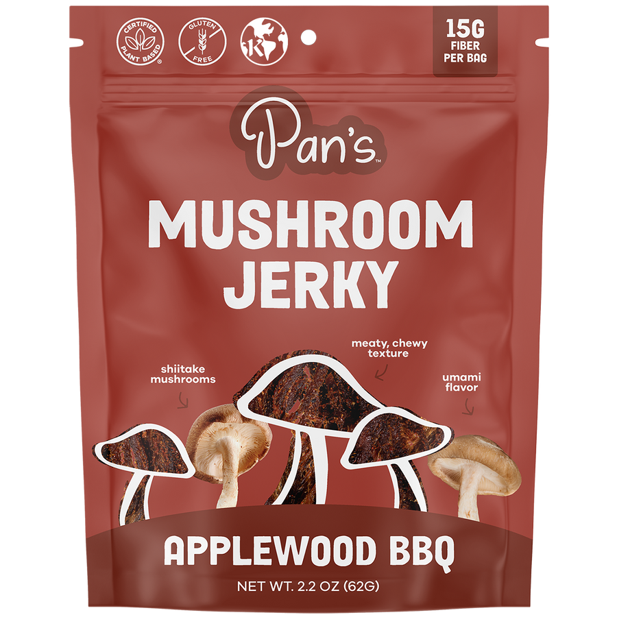 Applewood BBQ Mushroom Jerky M7