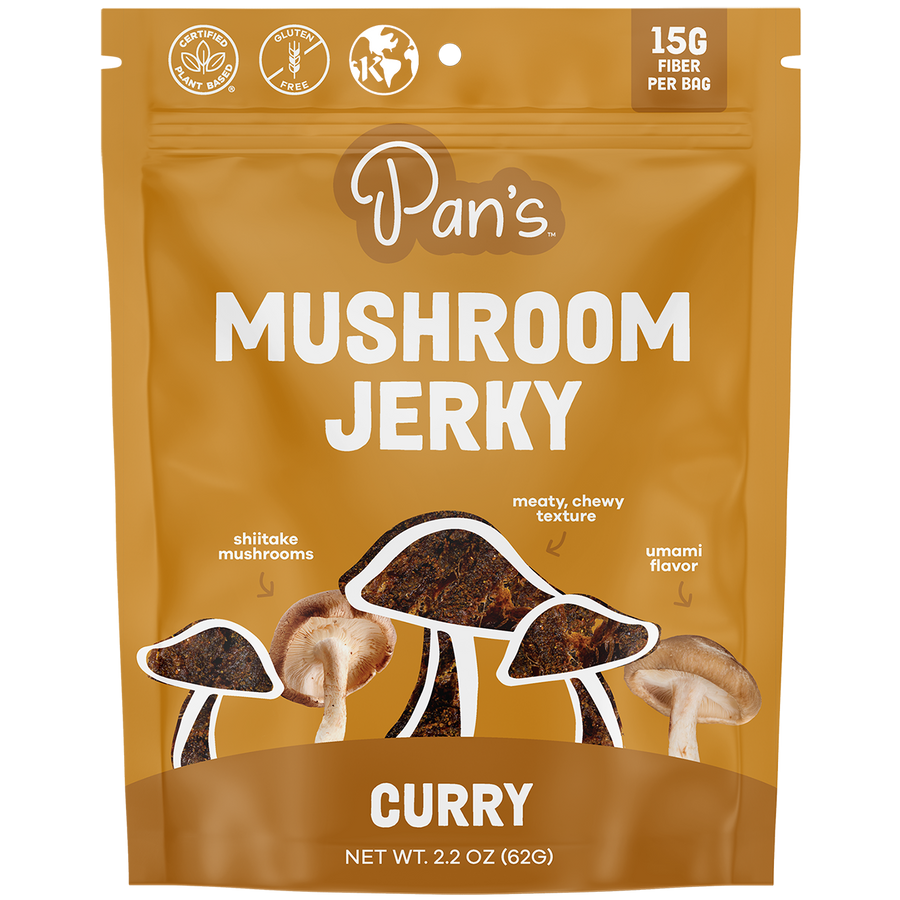 Curry Mushroom Jerky E9